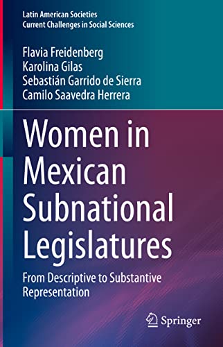 Imagen de archivo de Women in Mexican Subnational Legislatures a la venta por Blackwell's