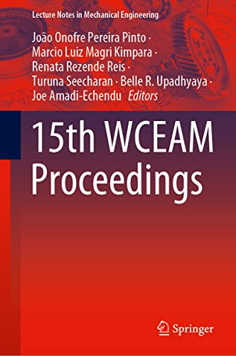 Stock image for 15th WCEAM Proceedings for sale by Ria Christie Collections