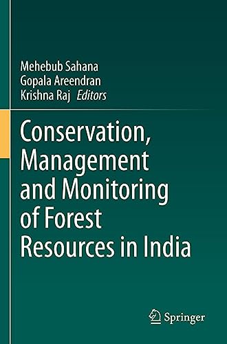 9783030982355: Conservation, Management and Monitoring of Forest Resources in India