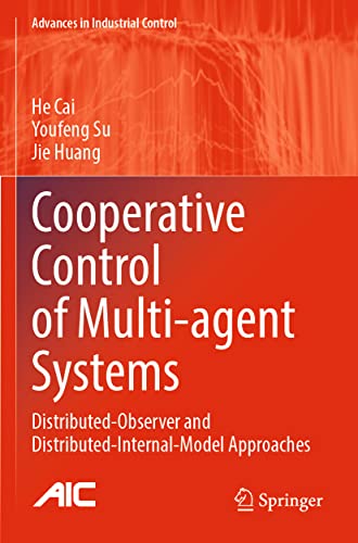 9783030983796: Cooperative Control of Multi-agent Systems: Distributed-Observer and Distributed-Internal-Model Approaches
