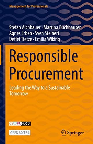 Imagen de archivo de Responsible Procurement: Leading the Way to a Sustainable Tomorrow (Management for Professionals) a la venta por Monster Bookshop