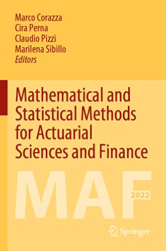 9783030996406: Mathematical and Statistical Methods for Actuarial Sciences and Finance: MAF 2022