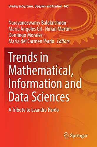 Beispielbild fr Trends in Mathematical, Information and Data Sciences A Tribute to Leandro Pardo zum Verkauf von Buchpark