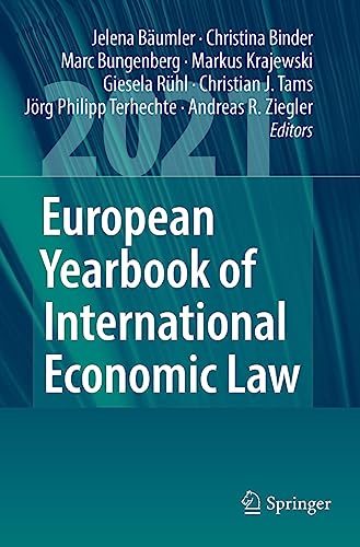 Stock image for European Yearbook of International Economic Law 2021 for sale by Revaluation Books