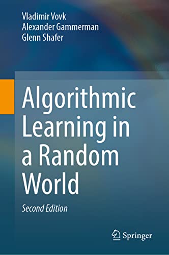 Beispielbild fr Algorithmic Learning in a Random World zum Verkauf von GF Books, Inc.