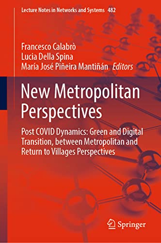 Imagen de archivo de New Metropolitan Perspectives: Post COVID Dynamics: Green and Digital Transition, between Metropolitan and Return to Villages Perspectives (Lecture Notes in Networks and Systems, 482) a la venta por Brook Bookstore