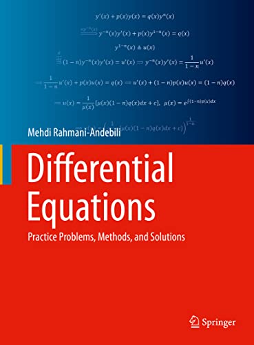 Stock image for Differential Equations: Practice Problems, Methods, and Solutions for sale by Revaluation Books