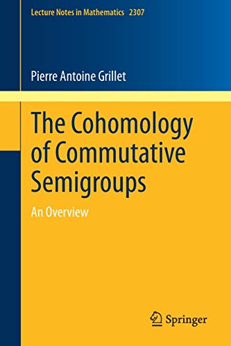 Imagen de archivo de The Cohomology of Commutative Semigroups : An Overview a la venta por Blackwell's