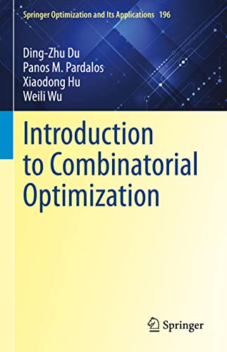 Beispielbild fr Introduction to Combinatorial Optimization zum Verkauf von Blackwell's