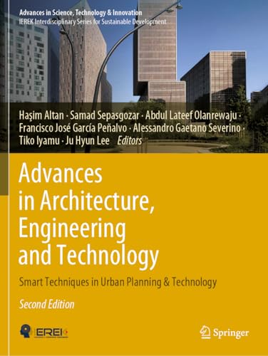 9783031112348: Advances in Architecture, Engineering and Technology: Smart Techniques in Urban Planning & Technology (Advances in Science, Technology & Innovation)