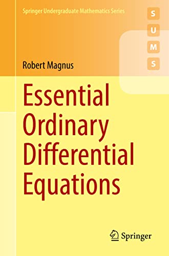 9783031115301: Essential Ordinary Differential Equations