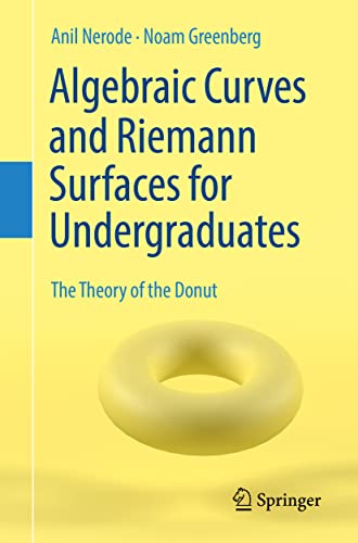 Beispielbild fr Algebraic Curves and Riemann Surfaces for Undergraduates zum Verkauf von Blackwell's