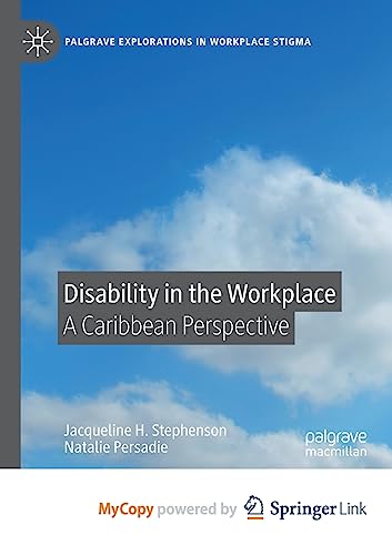 Stock image for Disability in the Workplace for sale by PBShop.store US