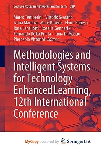 9783031206184: Methodologies and Intelligent Systems for Technology Enhanced Learning, 12th International Conference