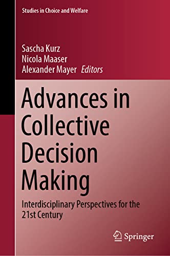 Stock image for ADVANCES IN COLLECTIVE DECISION MAKING for sale by Basi6 International