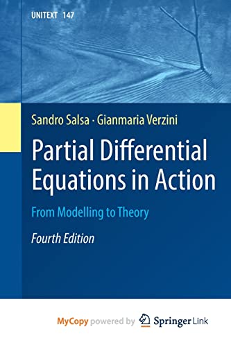 Beispielbild fr Partial Differential Equations in Action: From Modelling to Theory zum Verkauf von Ria Christie Collections