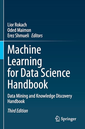 9783031246302: Machine Learning for Data Science Handbook: Data Mining and Knowledge Discovery Handbook