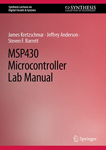 Imagen de archivo de Msp430 Microcontroller Lab Manual a la venta por Books Puddle