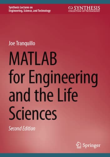 Imagen de archivo de MATLAB for Engineering and the Life Sciences a la venta por Blackwell's