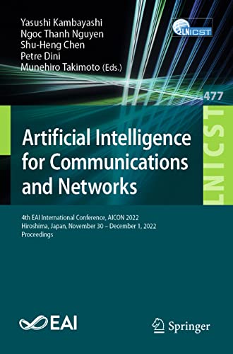 Stock image for Artificial Intelligence for Communications and Networks for sale by Blackwell's