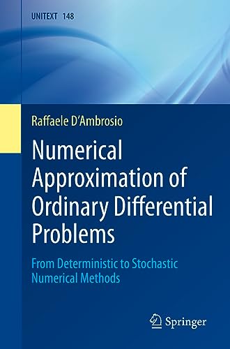 9783031313424: Numerical Approximation of Ordinary Differential Problems: From Deterministic to Stochastic Numerical Methods