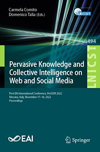 Stock image for Pervasive Knowledge and Collective Intelligence on Web and Social Media for sale by Blackwell's