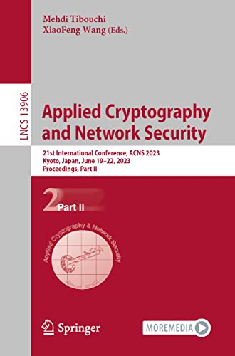 Beispielbild fr Applied Cryptography and Network Security Part II zum Verkauf von Blackwell's