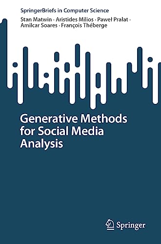 Stock image for Generative Methods for Social Media Analysis for sale by GreatBookPricesUK