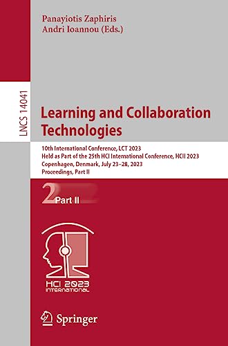 Beispielbild fr Learning and Collaboration Technologies Part II zum Verkauf von Blackwell's