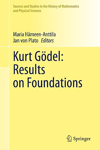 Stock image for Kurt Gdel : Results on Foundations for sale by GreatBookPrices