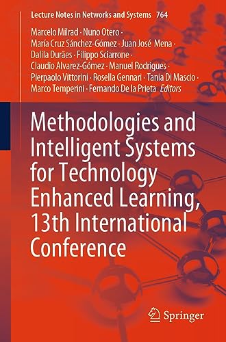 Beispielbild fr Methodologies and Intelligent Systems for Technology Enhanced Learning, 13th International Conference (Paperback) zum Verkauf von Grand Eagle Retail