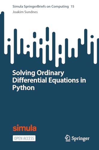 Beispielbild fr Solving Ordinary Differential Equations in Python zum Verkauf von Buchpark