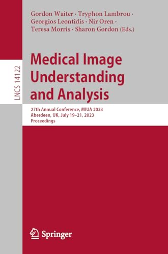 Beispielbild fr Medical Image Understanding and Analysis zum Verkauf von Blackwell's