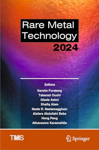 9783031502354: Rare Metal Technology 2024