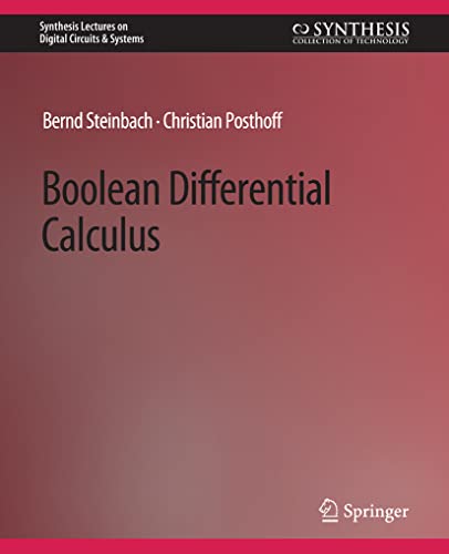 9783031798917: Boolean Differential Calculus
