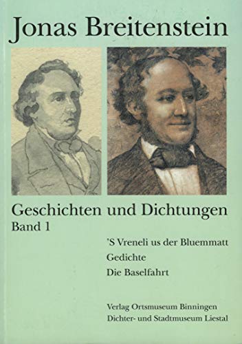 Beispielbild fr Jonas Breitenstein: Geschichten und Dichtungen. Band 1 zum Verkauf von medimops
