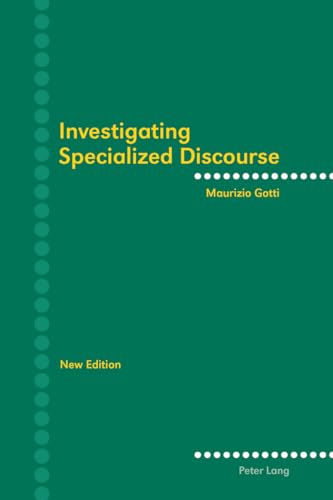 9783034306706: Investigating Specialized Discourse: Third Revised Edition