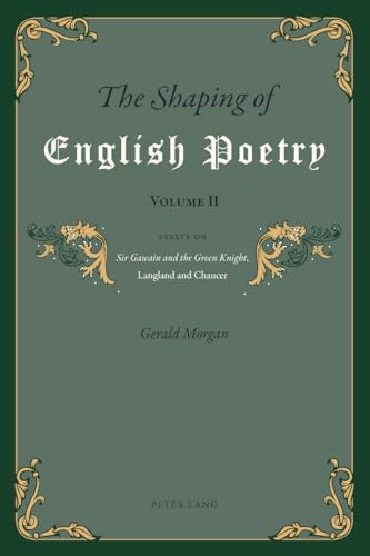 Beispielbild fr The Shaping of English Poetry, Volume II zum Verkauf von PsychoBabel & Skoob Books