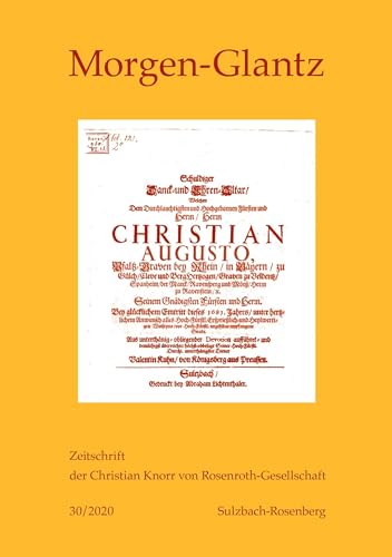 9783034342254: Morgen-Glantz 30 (2020) (German Edition)
