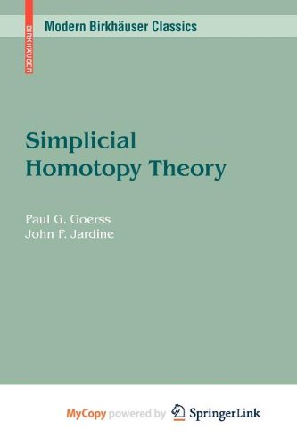 9783034601900: Simplicial Homotopy Theory