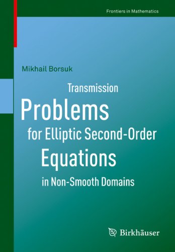 9783034604765: Transmission Problems for Elliptic Second-Order Equations in Non-Smooth Domains (Frontiers in Mathematics)