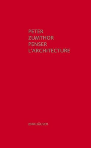 Imagen de archivo de Penser l'architecture (French Edition) a la venta por HPB-Red