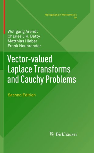 Beispielbild fr Vector-valued Laplace Transforms and Cauchy Problems Second Edition zum Verkauf von Buchpark