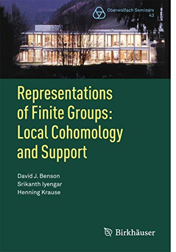 Stock image for Representations of Finite Groups: Local Cohomology and Support for sale by Blackwell's