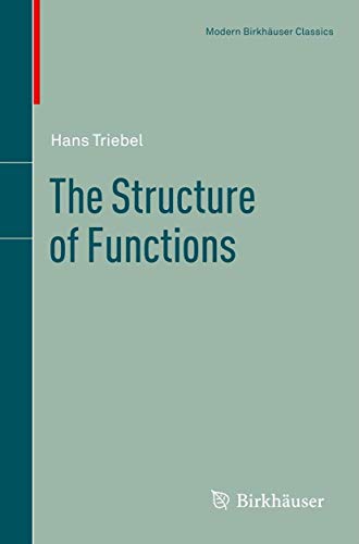 9783034805681: The Structure of Functions