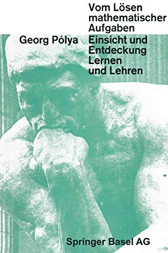 Stock image for Vom Lsen Mathematischer Aufgaben for sale by Blackwell's