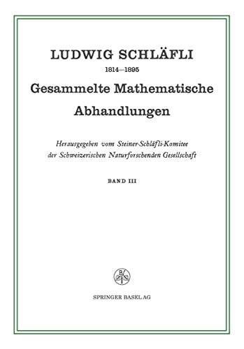 Stock image for Gesammelte Mathematische Abhandlungen for sale by Chiron Media