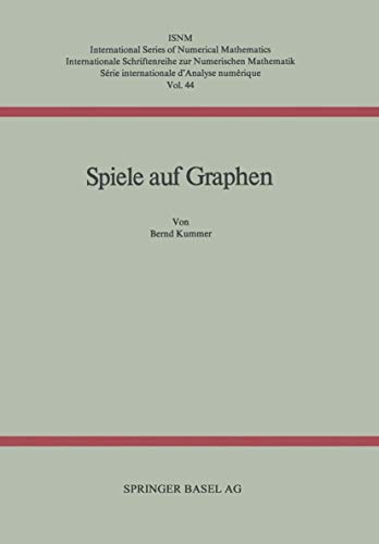 9783034854825: Spiele auf Graphen (International Series of Numerical Mathematics) (German Edition): 44