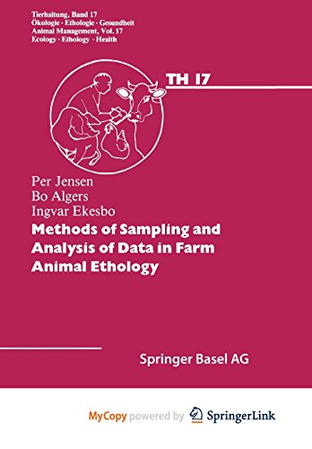 9783034866156: Methods of Sampling and Analysis of Data in Farm Animal Ethology