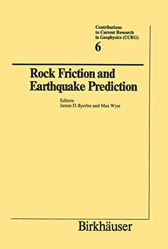 Beispielbild fr Rock Friction and Earthquake Prediction zum Verkauf von Chiron Media